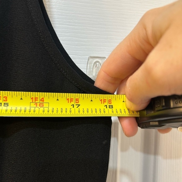 NWT Black Flapper Style Dress Sz 10 Fringe Hem Embroidered Floral Holiday Party - Picture 6 of 10